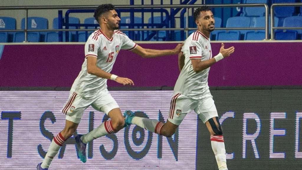 Đội tuyển UAE đứng trước cơ hội dự wc 2022