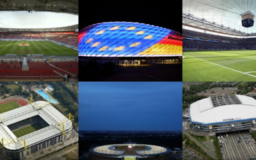 สนามกีฬาที่จะใช้ในยูโร 2024
